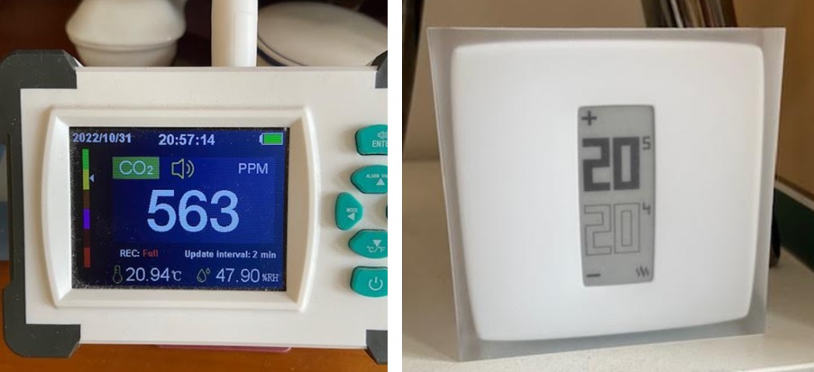 termostati in unità di misura diverse